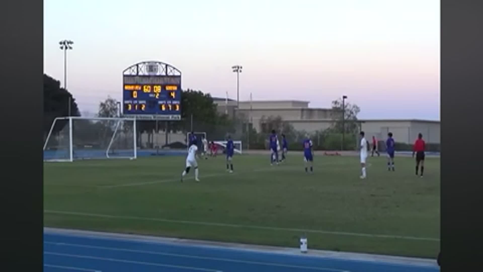 Goal against Bishop Gorman