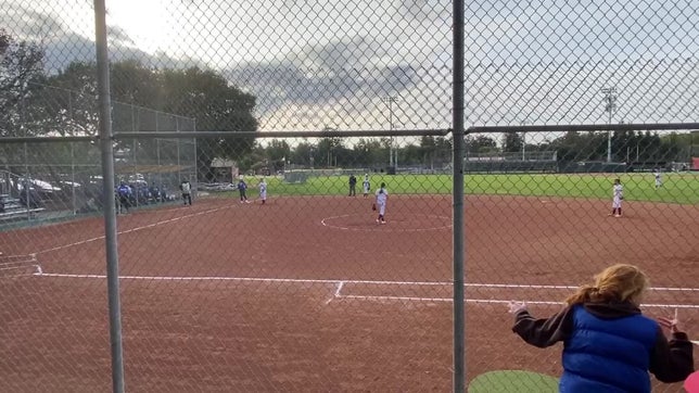 Center field catch
