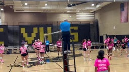 #15 Middle Blocker for the kill