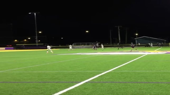 Bryce Cook finds control of the ball, and sends a pass for Ben Jenis to finish into the net.  Winning the game in OT.