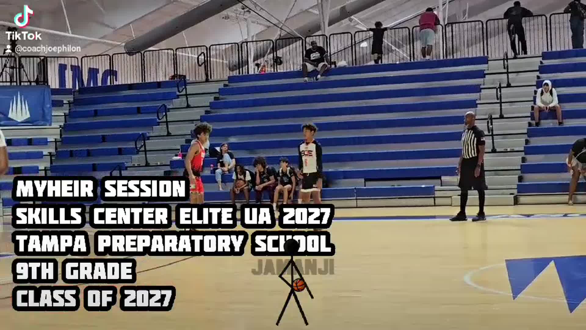 Myheir Session 
Skills Center Elite UA 2027
Tampa Preparatory School 
9th Grade 
Class of 2027