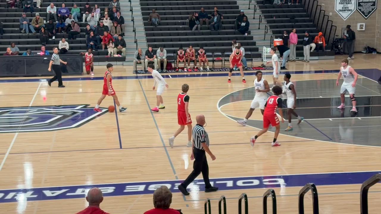 Gus Respondek with his own put back!