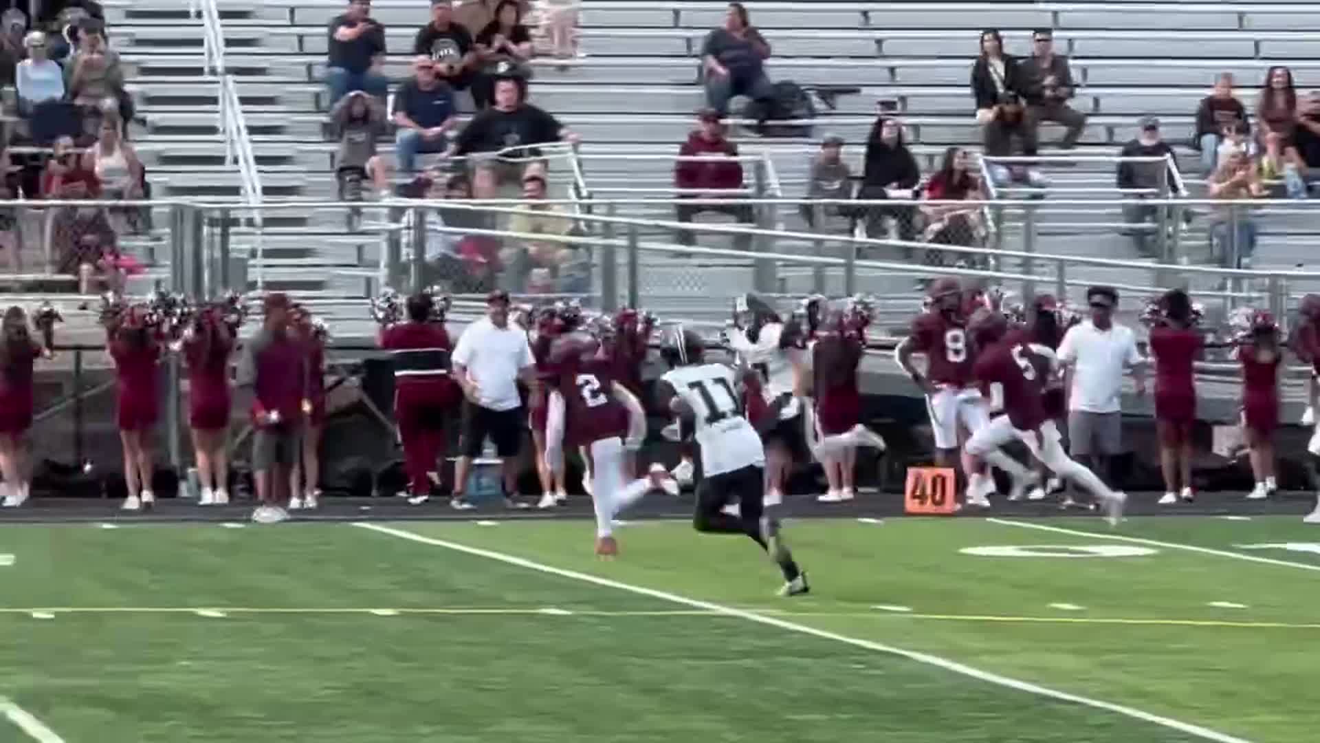 Christopher vs Piedmont Hills 9/1/23 - Touchdown