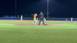 Triple off the wall!