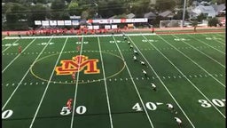 Tackle by the kicker