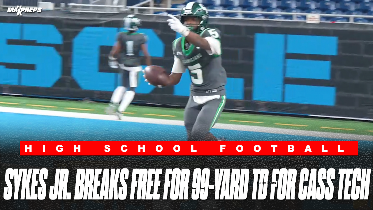 Will Sykes Jr. Electrifies Cass Tech with 99-Yard Game-Winning TD vs. Detroit King