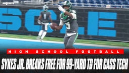 Will Sykes Jr. Electrifies Cass Tech with 99-Yard Game-Winning TD vs. Detroit King