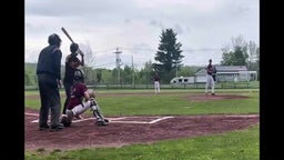 Joshua Kretzschmar pitching vs Berne Knox Westerlo
