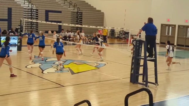 Clayton vs Willow Spring
CHS won in 4 sets