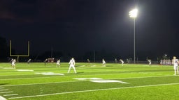 Touchback kick vs. Pleasant Hill