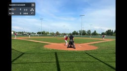 Line Drive 2-RBI Single to RF