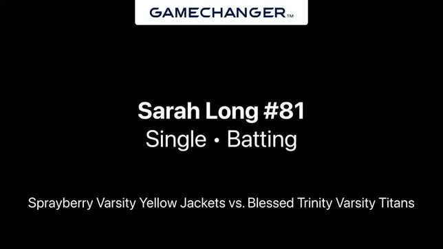 Lefty slapper Base hit