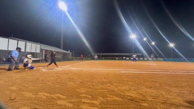 Guerrero-Salinas hit one deep in the left field.