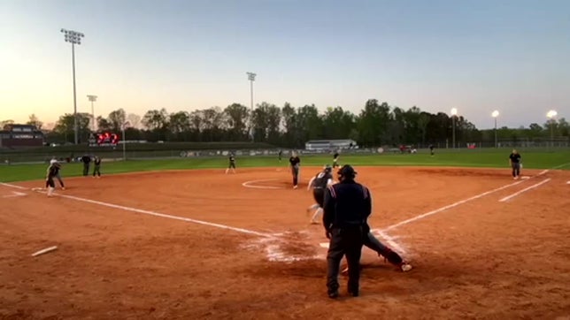 Kayla hits her 4th home run, a Grand Slam! Keep doing what you do!