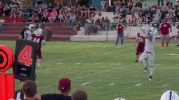 Screen pass into touchdown