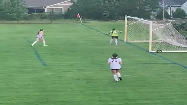 Olivia Olarte delivers a cross that Kayla Rice buries in the top corner for 1 of her 3 goals in FA's 7-0 win over Wake Prep. Olarte also scored as did Audrey Keith, Lydia Rogers & Audrey Probasco. The Pats defense posted its 11th shutout of the year.
