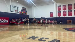 Luther Ragsdale III, #23,  Point Guard Harvester Christian Academy.