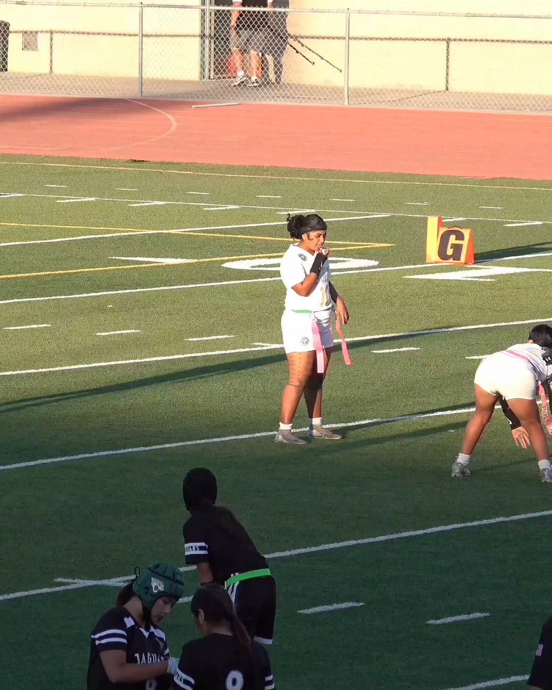 Long Beach Poly  vs Cabrillo Girls Flag Football