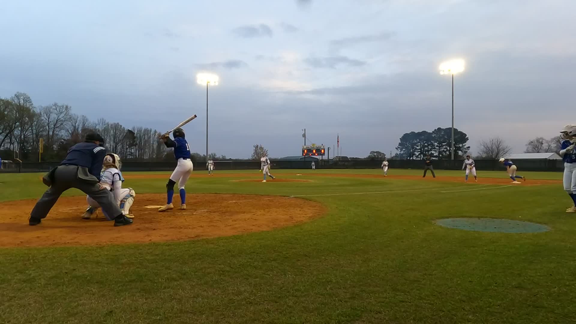 Throw down, out at 2nd.