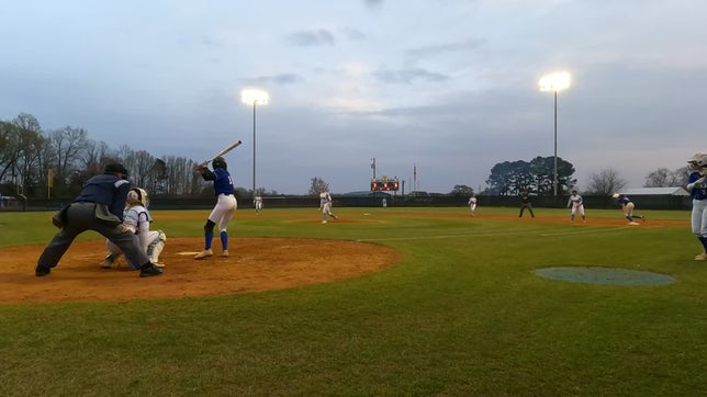Throw down to second from home plate.