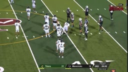 Daniel Martinez #3, Varsity Football, Southwest Legacy vs C.C. Winn