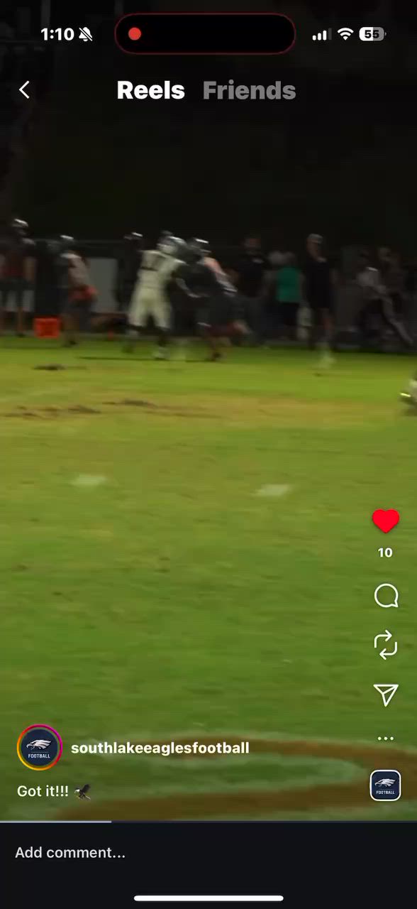 Reaches skies against Mount Dora