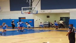 Peyton's no hesitation drive and lay-up