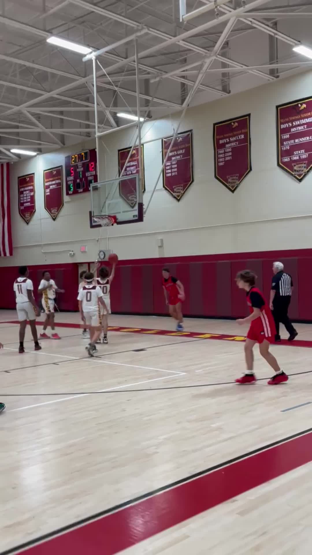 Miami Beach Vs Miami Springs Basketball