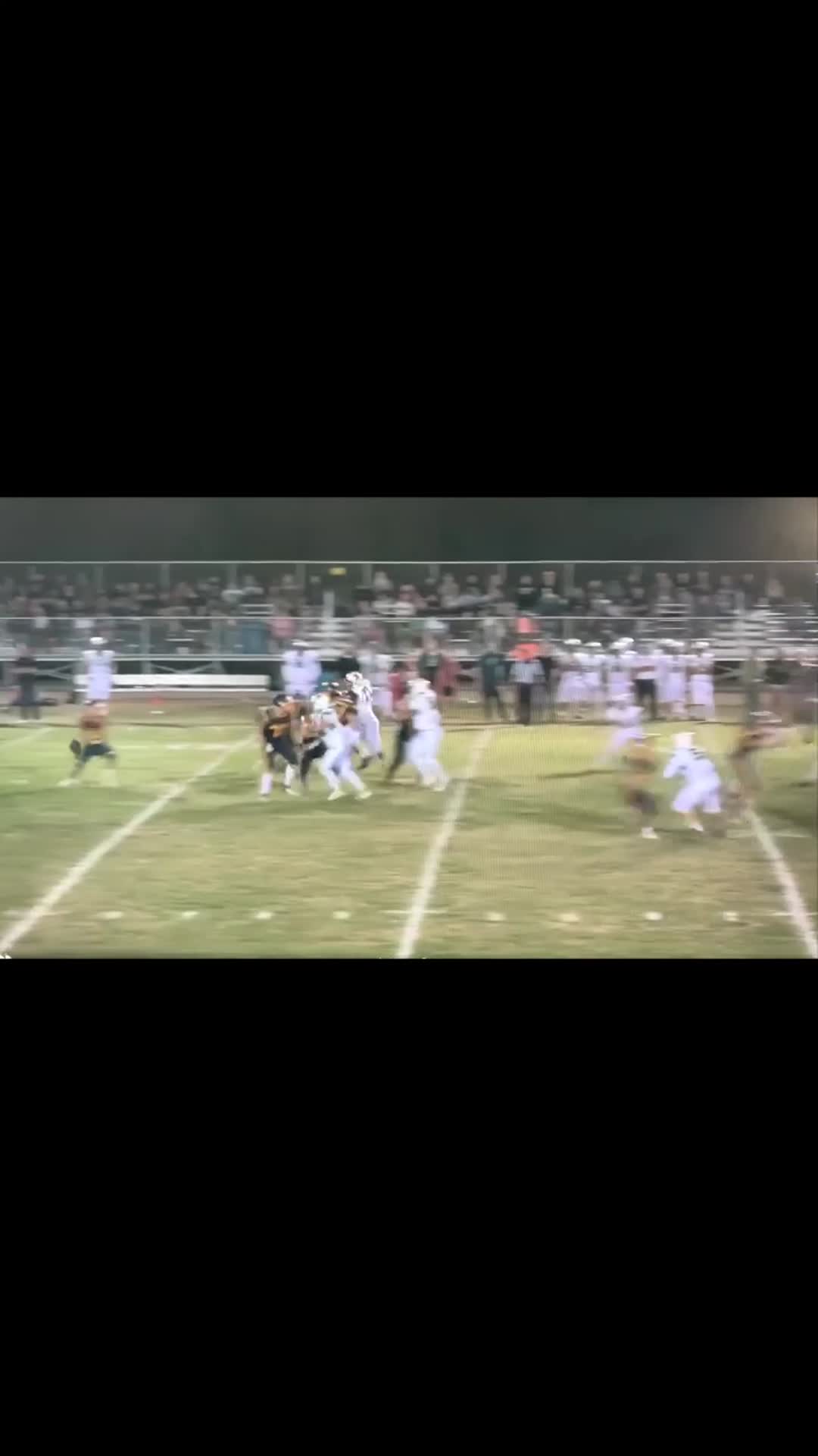 45 yard touch reception