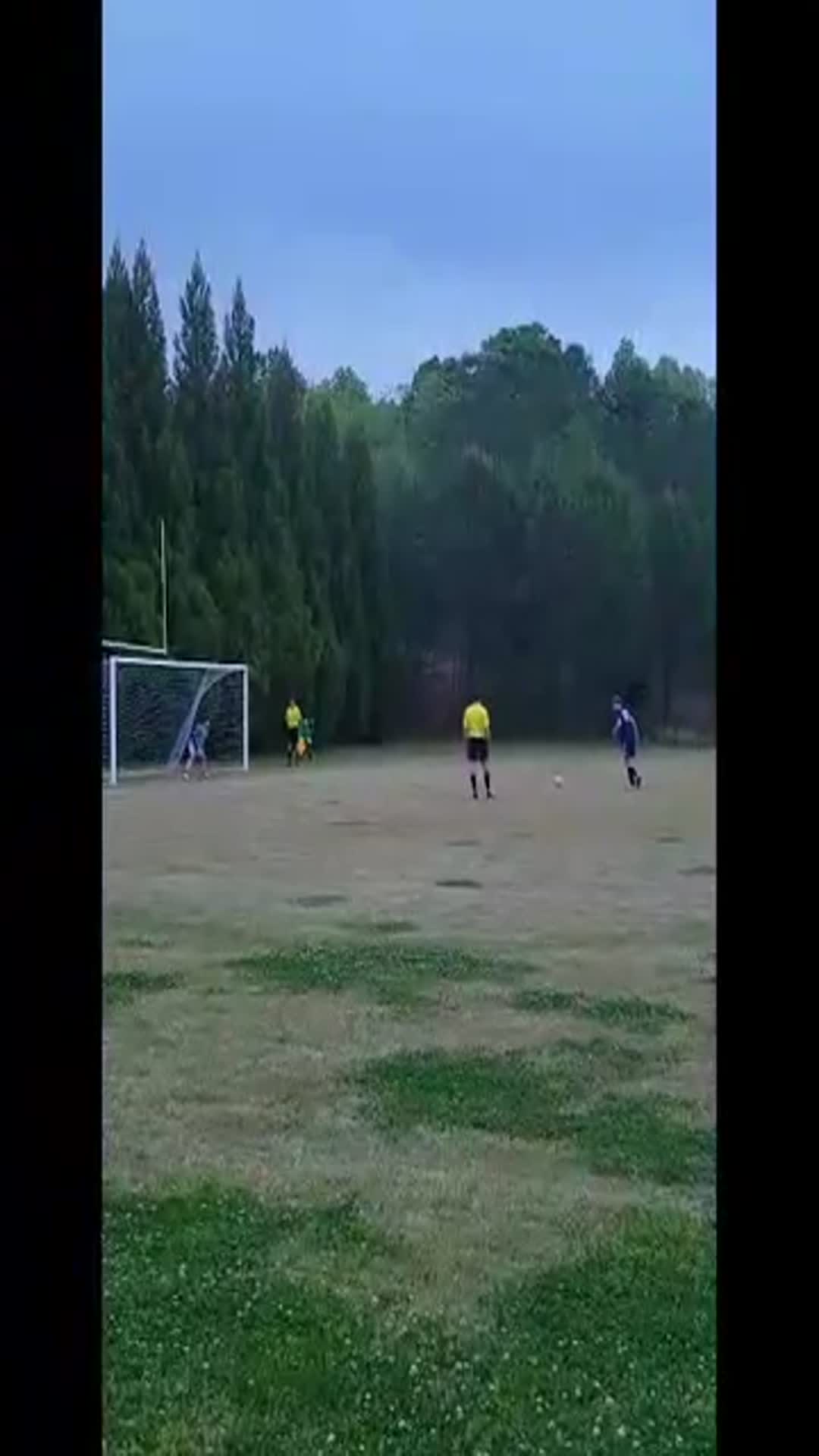 Alex Downs with game winning goal.