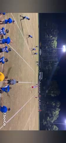 55 yard kickoff against Jacksonville Christian as a freshman.