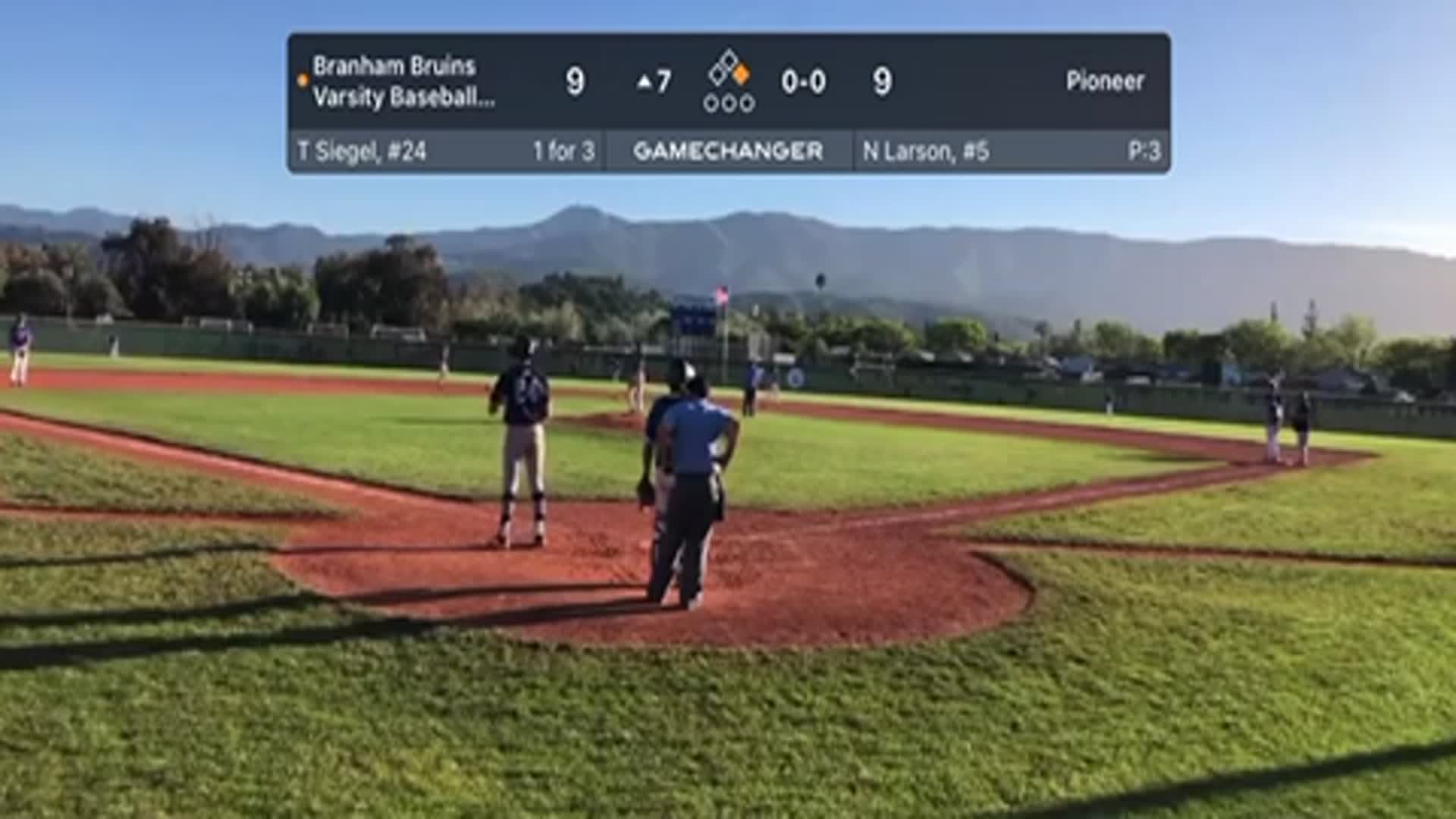 Tyler Siegel HR vs Pioneer