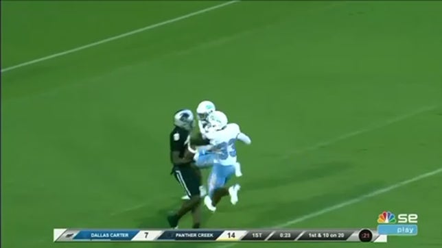 touchdown vs dallas carter