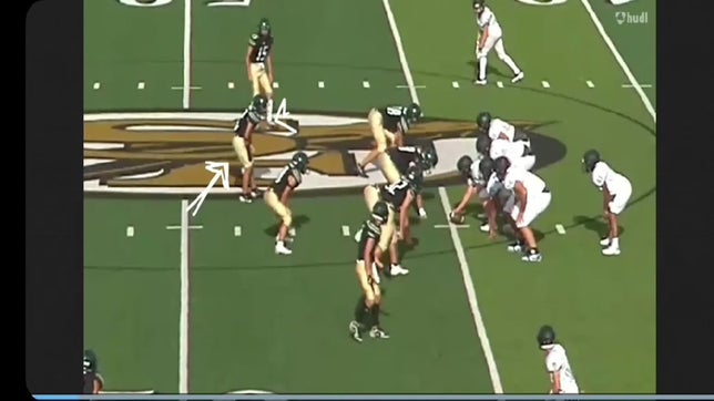 22-0 middle linebacker
