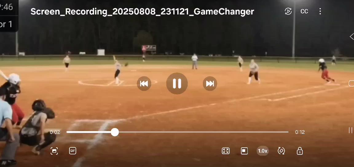 Throw to second, catching the runner