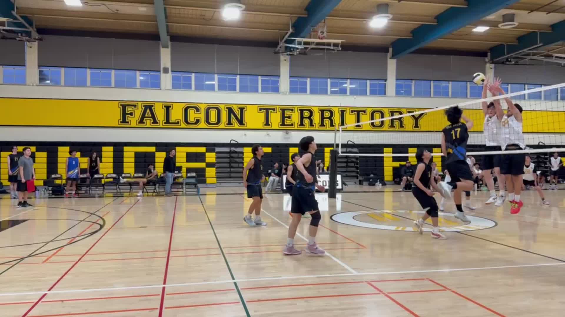 5/5/2025 Varsity Boys Volleyball - Oak Grove @ Hill (Oak Grove wins 3-1)