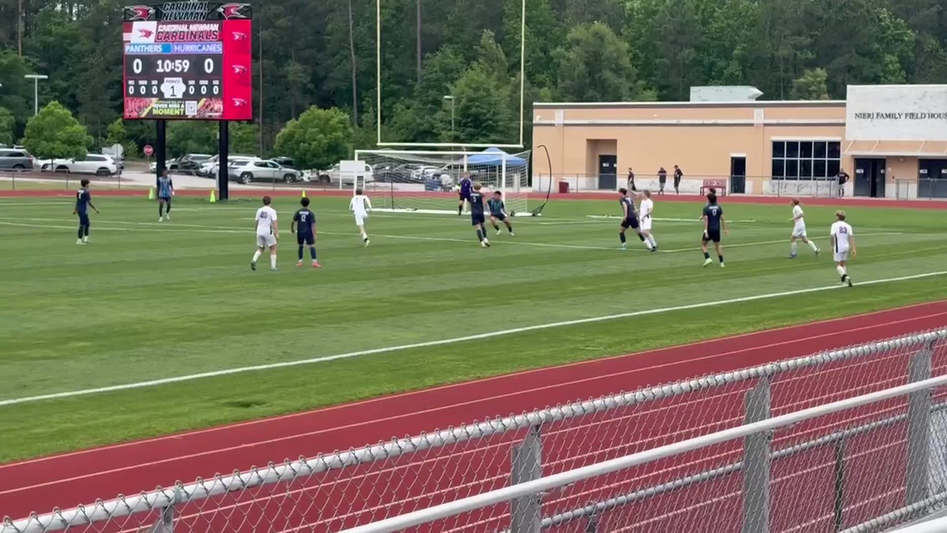 Watts Tisdale goal, Josh Laney assist vs pinewood (AAA State championship)