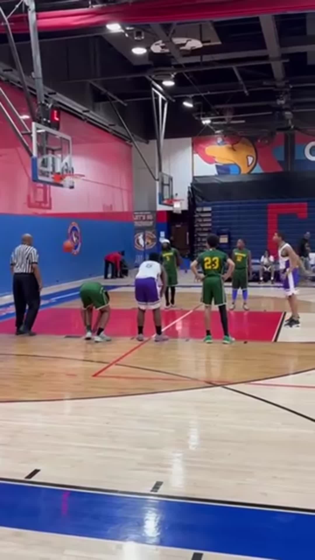 Devin Sharpe free throw