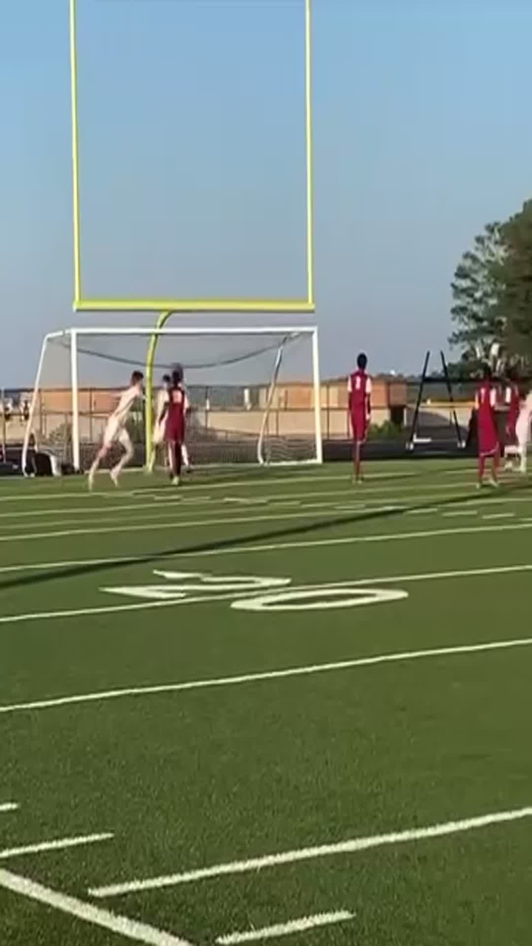 Wyatt Moore free kick