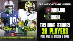 Basha vs Hamilton features 36 Players with a Division I offer