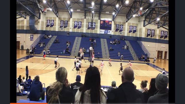 Assist to the outside for a beautiful kill