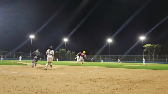 Double Fly to Left Field.