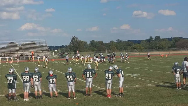 Kai runs the ball for touchdown
