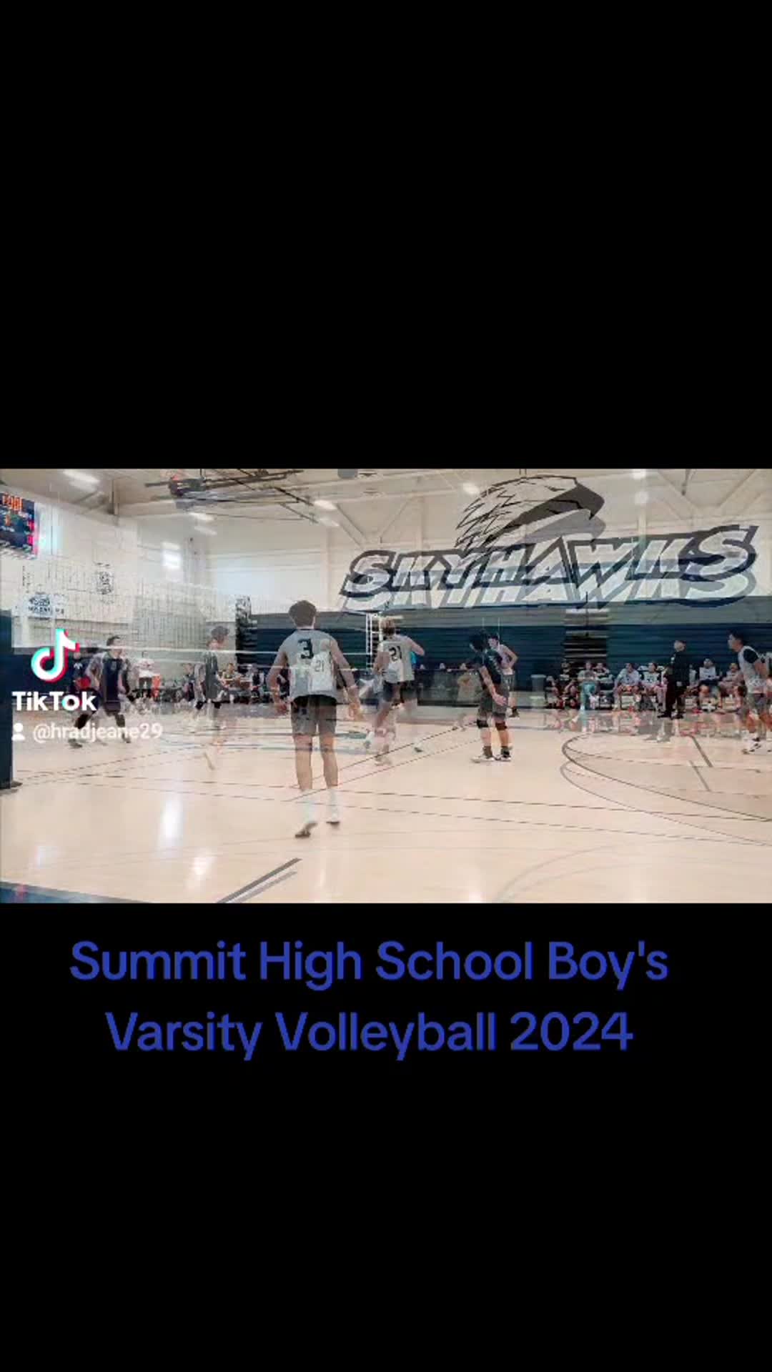 Summit High School Boy's Varsity Volleyball VS Bloomington High School 2024