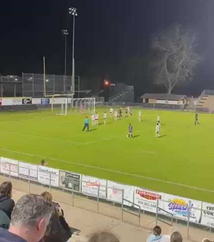 Gabby Floyd free kick