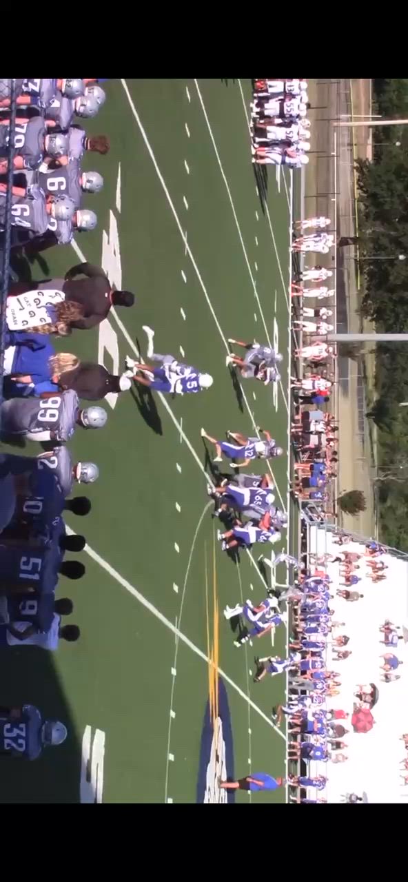 First run of senior season