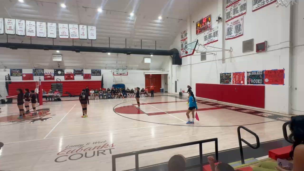 Serving against Desert Christian