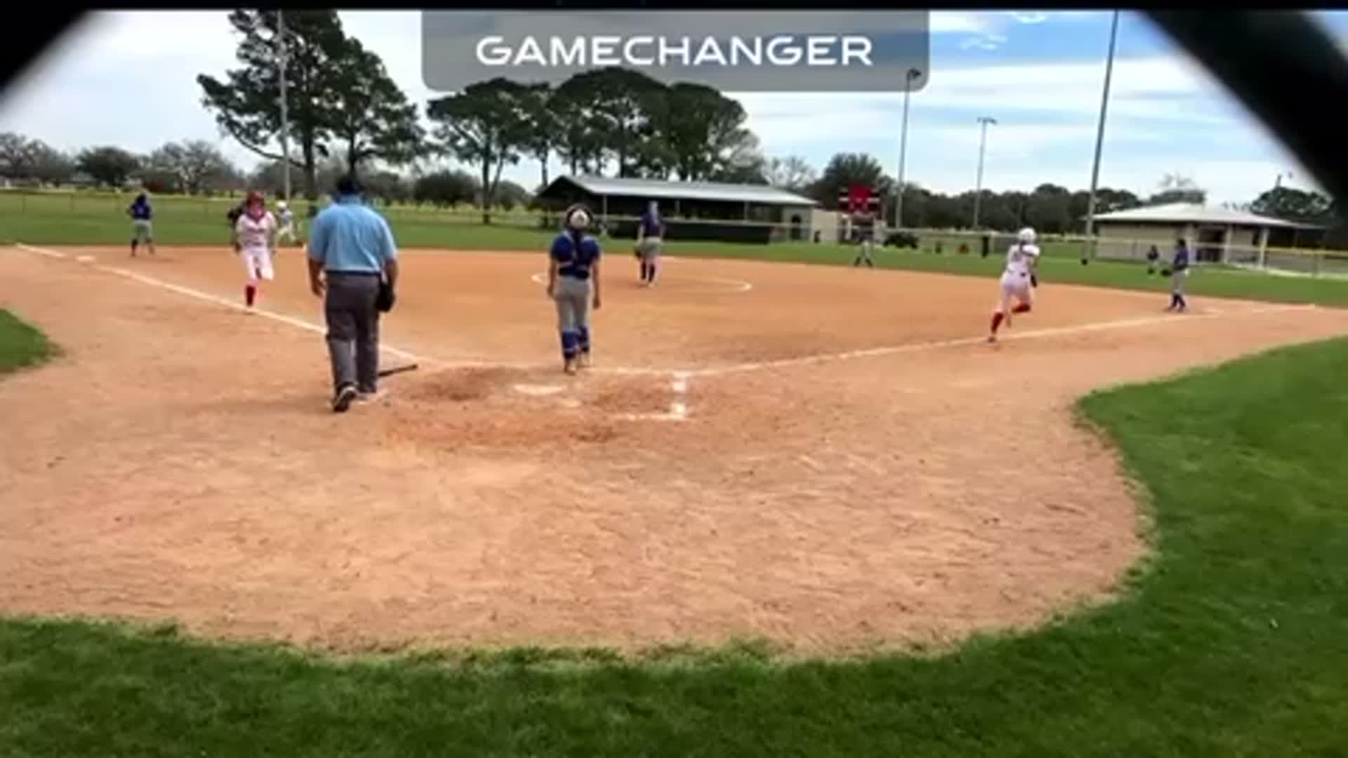 Olivia Villanueva 2 rbi single to CF vs Edna
