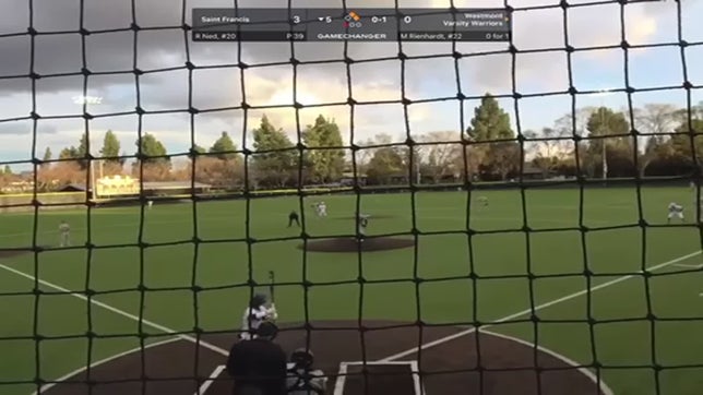 Triple (Left Center Gap)