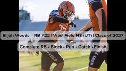 Elijah's Highlights vs Salem Hills JV